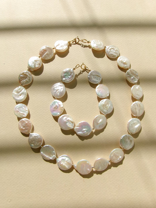 Moon Pearl Bracelet